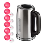 Kép 2/7 - Sencor SWK 1760BK vízforraló hőmérséklet szabályozóval, 2.4kW, 1.7L, fekete
