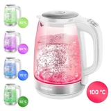 Kép 2/12 - Sencor SWK 2190WH üveg vízforraló hőfokszabályzóval, 2.2kW, 2L, fehér