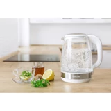 Kép 12/12 - Sencor SWK 2190WH üveg vízforraló hőfokszabályzóval, 2.2kW, 2L, fehér