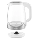 Kép 4/12 - Sencor SWK 2190WH üveg vízforraló hőfokszabályzóval, 2.2kW, 2L, fehér