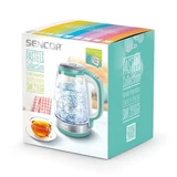 Kép 12/12 - Sencor SWK 2191GR üveg vízforraló hőfokszabályzóval, 2.2kW, 2L, mentazöld