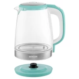 Kép 4/12 - Sencor SWK 2191GR üveg vízforraló hőfokszabályzóval, 2.2kW, 2L, mentazöld