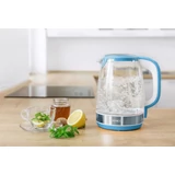 Kép 11/12 - Sencor SWK 2192BL üveg vízforraló hőfokszabályzóval, 2.2kW, 2L, kék