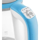 Kép 8/12 - Sencor SWK 2192BL üveg vízforraló hőfokszabályzóval, 2.2kW, 2L, kék