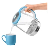 Kép 9/12 - Sencor SWK 2192BL üveg vízforraló hőfokszabályzóval, 2.2kW, 2L, kék