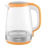 Kép 3/14 - Sencor SWK 2193OR üveg vízforraló hőfokszabályzóval, 2.2kW, 2L, narancs