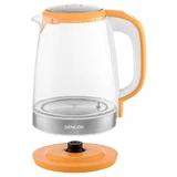 Kép 5/14 - Sencor SWK 2193OR üveg vízforraló hőfokszabályzóval, 2.2kW, 2L, narancs