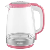 Kép 3/14 - Sencor SWK 2194RD üveg vízforraló hőfokszabályzóval, 2.2kW, 2L, piros