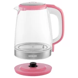 Kép 5/14 - Sencor SWK 2194RD üveg vízforraló hőfokszabályzóval, 2.2kW, 2L, piros