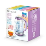 Kép 14/14 - Sencor SWK 2195VT üveg vízforraló hőfokszabályzóval, 2.2kW, 2L, lila