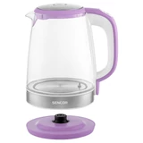 Kép 5/14 - Sencor SWK 2195VT üveg vízforraló hőfokszabályzóval, 2.2kW, 2L, lila