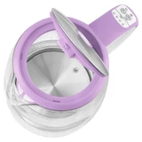 Kép 6/14 - Sencor SWK 2195VT üveg vízforraló hőfokszabályzóval, 2.2kW, 2L, lila