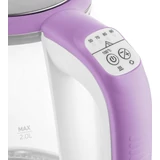 Kép 9/14 - Sencor SWK 2195VT üveg vízforraló hőfokszabályzóval, 2.2kW, 2L, lila