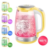 Kép 2/14 - Sencor SWK 2196YL üveg vízforraló hőfokszabályzóval, 2.2kW, 2L, sárga
