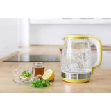 Kép 13/14 - Sencor SWK 2196YL üveg vízforraló hőfokszabályzóval, 2.2kW, 2L, sárga