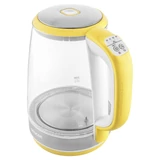 Kép 4/14 - Sencor SWK 2196YL üveg vízforraló hőfokszabályzóval, 2.2kW, 2L, sárga