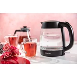 Kép 10/11 - Sencor SWK 7301BK üveg vízforraló, 2.2kW, 1.7L, fekete