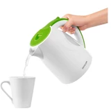 Kép 5/8 - Sencor SWK 1511GR elektromos vízforraló, 1.5L, 2.2kW, fehér-zöld