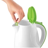 Kép 6/8 - Sencor SWK 1511GR elektromos vízforraló, 1.5L, 2.2kW, fehér-zöld