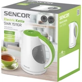 Kép 8/8 - Sencor SWK 1511GR elektromos vízforraló, 1.5L, 2.2kW, fehér-zöld