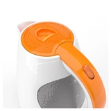 Kép 2/5 - Sencor SWK 1513OR elektromos vízforraló, 1.5L, 2.2kW, fehér-narancs