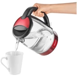 Kép 4/7 - Sencor SWK 7401RD vízforraló, 2.2kW, 1.7l, fekete-piros