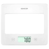 Kép 2/6 - Sencor SKS 5030WH konyhai mérleg, fehér