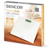 Kép 6/6 - Sencor SBS 2301WH személymérleg, max 150kg, fehér