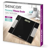 Kép 6/6 - Sencor SBS 5050BK személyi fitnesz mérleg, max 150kg, fekete