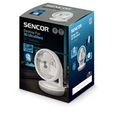 Kép 12/12 - Sencor SFE 2340WH asztali ventilátor, 3D, ultra csendes, 45W, 23cm