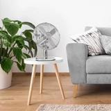 Kép 6/7 - Sencor SFE 2540SL fém asztali ventilátor, 30W, 25cm