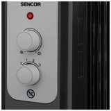 Kép 3/6 - Sencor SOH 3309BK elektromos olajradiátor, 2kW