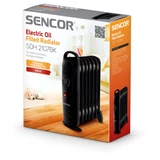 Kép 2/4 - Sencor SOH 2107BK elektromos olajradiátor, 7 tagos, 700W