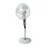 Kép 1/2 - Álló ventilátor távirányítóval, fehér, 40cm, 45W 