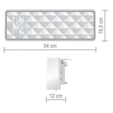 Kép 2/2 - Somogyi FKF 54202 okos fali fűtőtest, ventilátoros, 2kW