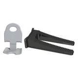 Kép 1/2 - Stalco Perfect lapszintező rendszer csomag, klipsz+ék, 1mm, 100db