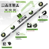 Kép 2/2 - Stalco Perfect alumínium vízmérték, szürke, 250cm