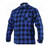 Kép 1/2 - Stalco flanel ing, kék, 2XL