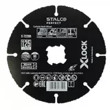 Kép 1/2 - Stalco Perfect X-Lock vágótárcsa, szegmentált, 125mm