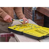 Kép 9/9 - Stanley FatMax 1/4&quot; és 1/2&quot; dugókulcs és csillag-villáskulcs készlet, 49 részes