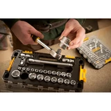 Kép 5/7 - Stanley FatMax 1/2" dugókulcs készlet tárolódobozban, 26 részes