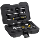 Kép 1/9 - Stanley FatMax 1/4&quot; dugókulcs és bit készlet, 5 fokonkénti fogazással 38 részes
