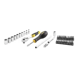 Kép 2/9 - Stanley FatMax 1/4" dugókulcs és bit készlet, 5 fokonkénti fogazással 38 részes
