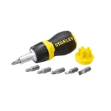 Kép 1/8 - Stanley FatMax multibit racsnis csavarhúzó készlet, 7 részes