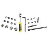 Kép 2/2 - Stanley FatMax 1/2" dugókulcs készlet, 23 részes