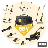 Kép 6/6 - Texas GTZ 5800 akkus bozótvágó 450W 58V (töltő és akku nélkül)