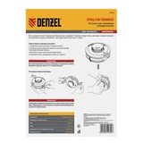 Kép 5/5 - Denzel félautomata damil orsó fűkaszához, alu gomb, M10x1.25mm