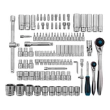 Kép 2/6 - Gross kombinált szerszámkészlet, CrV, 1/2"-1/4", 4-32mm, 109 darabos