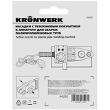Kép 5/5 - Kronwerk tokos csőhegesztő pofa, teflon, 20, 25mm