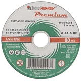 Kép 1/2 - Luga Premium vágókorong fémhez, 125x1.2x22mm